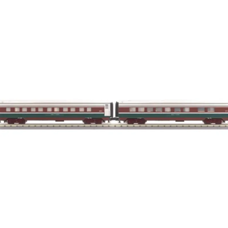 Trains*MTH 30-67443 O Amtrak 60' Streamlined ABS Sleeper/Diner Set (Set of 2) - Model Train Junction: Quality Parts and Art Supplies