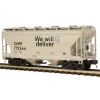 Trains*MTH 20-97648 O C&NW 2-Bay Centerflow Hopper #175244 - Model Train Junction: Quality Parts and Art Supplies