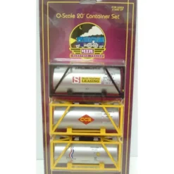 Trains*MTH 20-95040 O CCR, Stolt, Sea Containers Tank Container Set (Set of 3) LN/Box - Model Train Junction: Quality Parts and Art Supplies