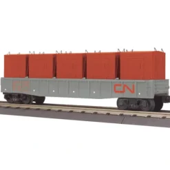 Trains*MTH 30-72073 O CN Gondola w/LCL Containers - Model Train Junction: Quality Parts and Art Supplies