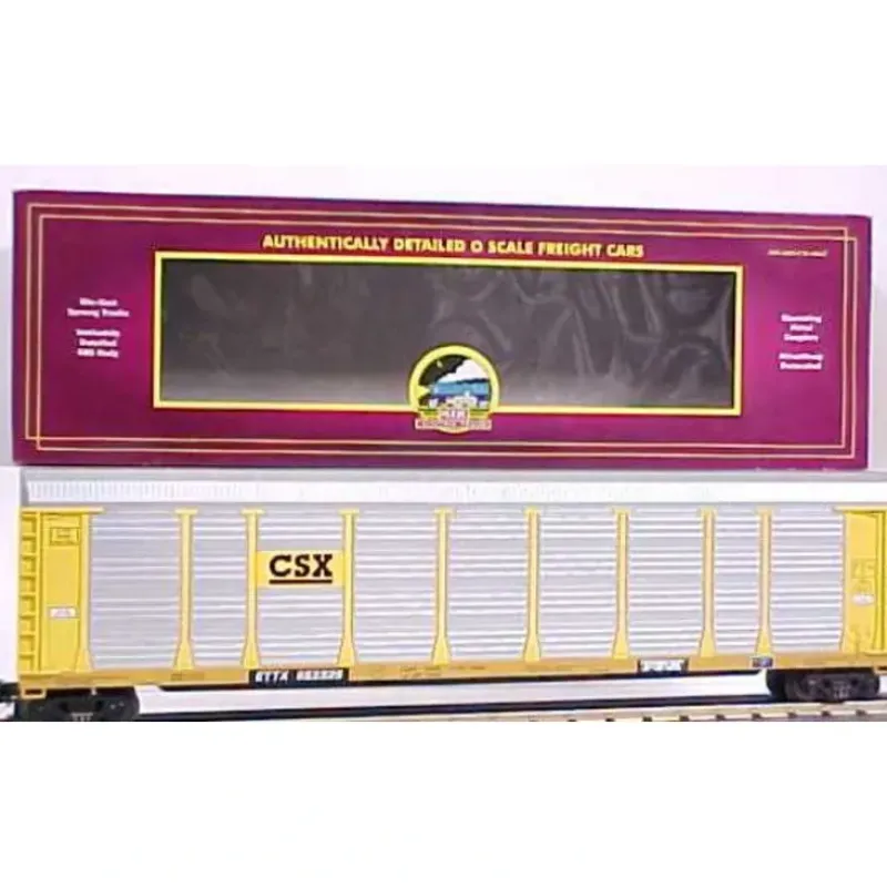 Trains*MTH 20-98257 O CSX Corrugated Auto Carrier #852332 NIB - Model Train Junction: Quality Parts and Art Supplies
