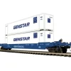 Trains*MTH 20-95095 O CSX Husky Stack Car #782055 - Model Train Junction: Quality Parts and Art Supplies