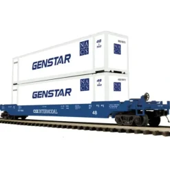 Trains*MTH 20-95095 O CSX Husky Stack Car #782055 - Model Train Junction: Quality Parts and Art Supplies