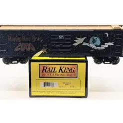 Trains*MTH 30-7460 O Gauge 2000 Happy New Year Boxcar - Model Train Junction: Quality Parts and Art Supplies
