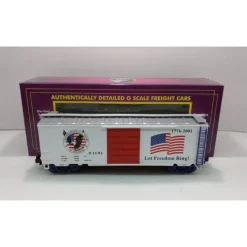 Trains*MTH 20-93092 O Gauge American Freedom Boxcar #91101 EX/Box - Model Train Junction: Quality Parts and Art Supplies