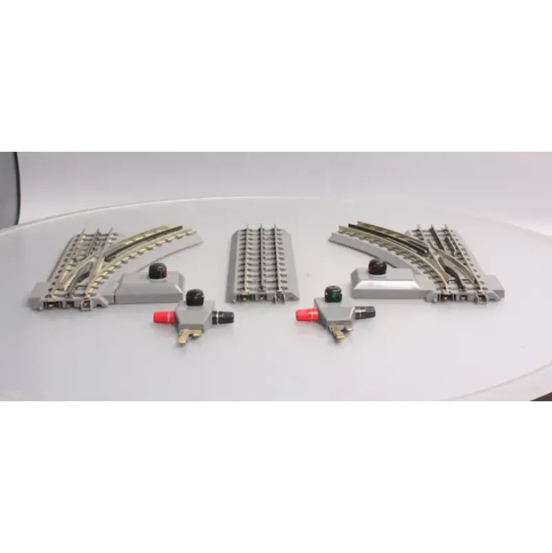 Trains*MTH 1004/1005/1003/1002 O Gauge Assorted LH & RH Switches & Track Section [5] VG - Model Train Junction: Quality Parts and Art Supplies