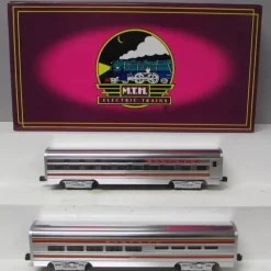 Trains*MTH 20-6122 O Gauge AT&SF "El Capitan" Sleeper/Diner Aluminum Passenger Car Set EX/Box - Model Train Junction: Quality Parts and Art Supplies