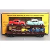 Trains*MTH 30-7628 O Gauge Auto Carrier Flatcar with 4 Ertl Cars #4952 LN/Box - Model Train Junction: Quality Parts and Art Supplies