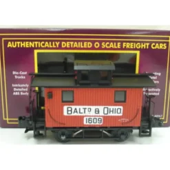 Trains*MTH 20-91208 O Gauge Baltimore & Ohio Lighted Bobber Caboose - Model Train Junction: Quality Parts and Art Supplies