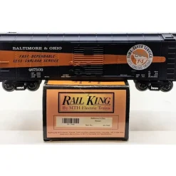 Trains*MTH 30-7445 O Gauge Baltimore & Ohio Sentinel Boxcar - Model Train Junction: Quality Parts and Art Supplies