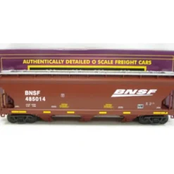 Trains*MTH 20-97654 O Gauge BNSF 3-Bay Centerflow Hopper Car #485014 - Model Train Junction: Quality Parts and Art Supplies