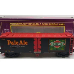 Trains*MTH 20-94207 O Gauge Boulevard Pale Ale 40 Steel Sided Reefer - Model Train Junction: Quality Parts and Art Supplies