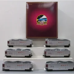 Trains*MTH 20-90420 O Gauge Burlington Northern Santa Fe Coalporter Hopper Car Set - Model Train Junction: Quality Parts and Art Supplies