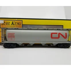 Trains*MTH 30-75363 O Gauge Canadian National 4-Bay Cylindrical Hopper Car #370708 - Model Train Junction: Quality Parts and Art Supplies