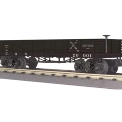 Trains*MTH 30-72056 O Gauge Chesapeake & Ohio 19th Century Gondola Car #20001 - Model Train Junction: Quality Parts and Art Supplies