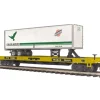 Trains*MTH 20-98632 O Gauge Chicago Northwestern Flat Car #154881 with 48 Trailer - Model Train Junction: Quality Parts and Art Supplies