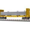 Trains*MTH 30-76315 O Gauge Chicago Northwestern Flat Car w/Bulkheads & Pipe Load - Model Train Junction: Quality Parts and Art Supplies