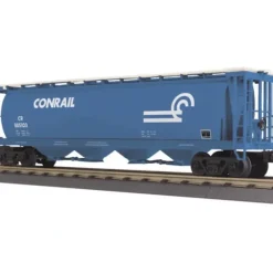 Trains*MTH 30-75374 O Gauge Conrail 4-Bay Cylindrical Hopper - Model Train Junction: Quality Parts and Art Supplies