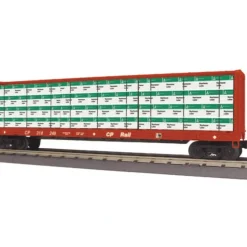 Trains*MTH 30-76421 O Gauge CP Rail Center I-Beam Flatcar #318248 - Model Train Junction: Quality Parts and Art Supplies