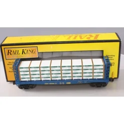 Trains*MTH 30-76344 O Gauge CSX Bulkhead Flatcar with Lumber Load #602483 - Model Train Junction: Quality Parts and Art Supplies