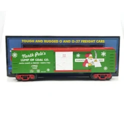 Trains*MTH 30-74609 O Gauge D.A.P. 2010 Christmas Boxcar #1225 - Model Train Junction: Quality Parts and Art Supplies