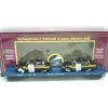 Trains*MTH 20-98547 O Gauge Detroit & Mackinac Flat Car with 2 Ford Police Cars #512 - Model Train Junction: Quality Parts and Art Supplies