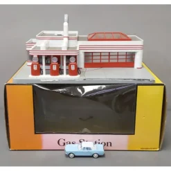 Trains*MTH 30-9106 O Gauge Esso Operating Gas Station VG/Box - Model Train Junction: Quality Parts and Art Supplies
