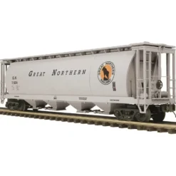 Trains*MTH 20-97645 O Gauge Great Northern 100 Ton Hopper Car - Model Train Junction: Quality Parts and Art Supplies