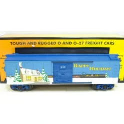 Trains*MTH 30-74356 O Gauge Happy Holidays Boxcar - Model Train Junction: Quality Parts and Art Supplies