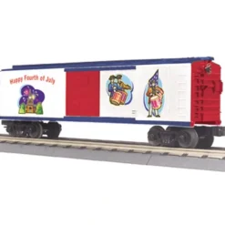 Trains*MTH 30-74601 O Gauge Happy 4th of July Boxcar - Model Train Junction: Quality Parts and Art Supplies