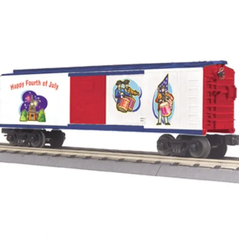 Trains*MTH 30-74601 O Gauge Happy 4th of July Boxcar - Model Train Junction: Quality Parts and Art Supplies