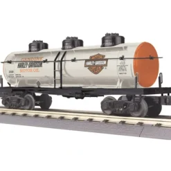 Trains*MTH 30-73254 O Gauge Harley-Davidson 3-Dome Tank Car - Model Train Junction: Quality Parts and Art Supplies