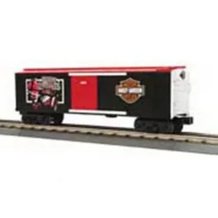 Trains*MTH 30-74569 O Gauge HARLEY-DAVIDSON 2009 Dealer Exclusive Christmas Boxcar - Model Train Junction: Quality Parts and Art Supplies
