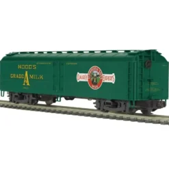 Trains*MTH 20-94168 O Gauge Hood's Dairy R50B Express Reefer Car - Model Train Junction: Quality Parts and Art Supplies