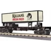 Trains*MTH 30-76276 O Gauge Killians Irish Red Flatcar w/Trailer - Model Train Junction: Quality Parts and Art Supplies