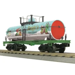 Trains*MTH 30-73353 O Gauge Knight Winter Smoking Tank Car - Model Train Junction: Quality Parts and Art Supplies