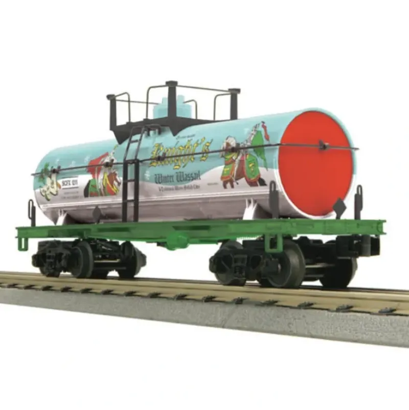Trains*MTH 30-73353 O Gauge Knight Winter Smoking Tank Car - Model Train Junction: Quality Parts and Art Supplies