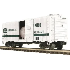 Trains*MTH 20-93410 O Gauge Linde Industrial Gases 40 AAR Box Tank Car #3040 - Model Train Junction: Quality Parts and Art Supplies