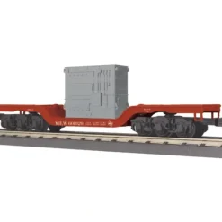 Trains*MTH 30-76345 O Gauge Milw. Depressed Center Flatcar w/Transformer Load - Model Train Junction: Quality Parts and Art Supplies