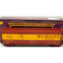 Trains*MTH 20-93185 O Gauge Milwaukee Road 50' Double Door Boxcar #15510 LN/Box - Model Train Junction: Quality Parts and Art Supplies