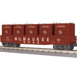 Trains*MTH 30-72057 O Gauge Milwaukee Road Gondola Car #92373 w/LCL Containers - Model Train Junction: Quality Parts and Art Supplies