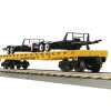 Trains*MTH 30-76390 O Gauge Milwaukee Road Flat Car w/ 2 Car Trailers #61042 - Model Train Junction: Quality Parts and Art Supplies