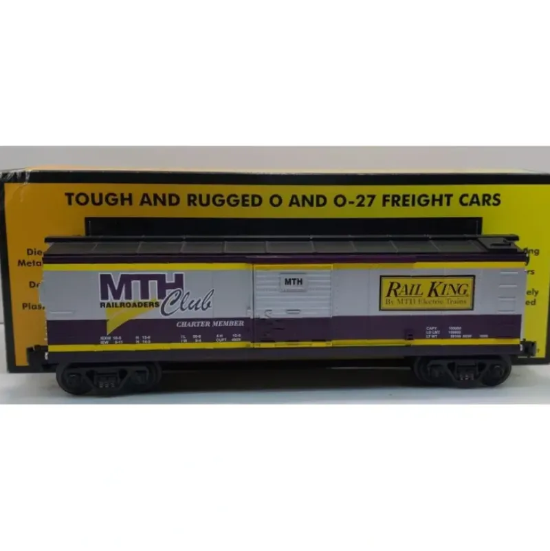 Trains*MTH 30-7423 O Gauge MTH 1998 Club Box Car LN/Box - Model Train Junction: Quality Parts and Art Supplies