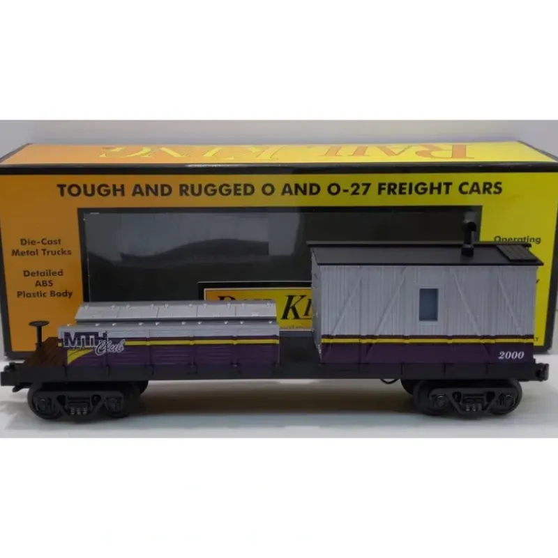 Trains*MTH 30-7939 O Gauge MTH Club Crane Tender Car #2000 LN/Box - Model Train Junction: Quality Parts and Art Supplies