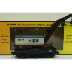 Trains*MTH 30-7928 O Gauge MTHRRC 1999 Operating Crane Car LN/Box - Model Train Junction: Quality Parts and Art Supplies