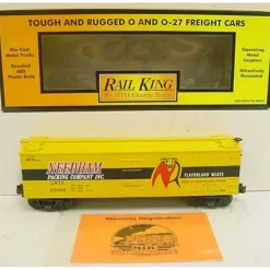 Trains*MTH 30-7815 O Gauge Needham Packing Refrigerator Car #60408 - Model Train Junction: Quality Parts and Art Supplies