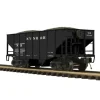 Trains*MTH 20-97246 O Gauge New Haven 2-Bay Fish Belly Hopper Car #115012 w/Coal Load - Model Train Junction: Quality Parts and Art Supplies