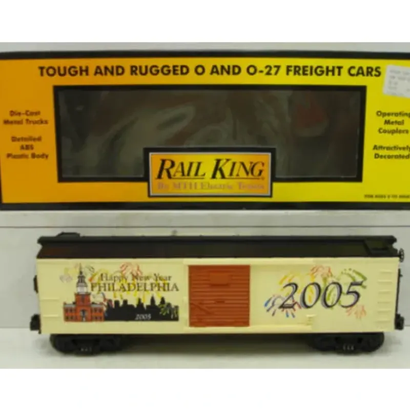 Trains*MTH 30-74184 O Gauge New Years 2005 Box Car - Model Train Junction: Quality Parts and Art Supplies