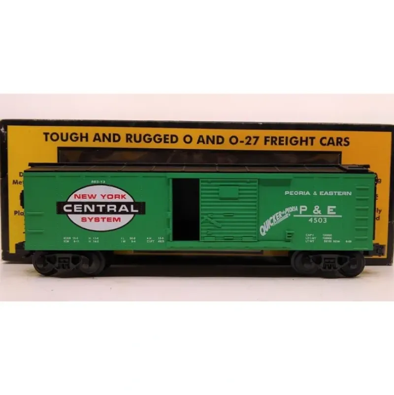 Trains*MTH 30-7414 O Gauge New York Central Boxcar #4503 - Model Train Junction: Quality Parts and Art Supplies