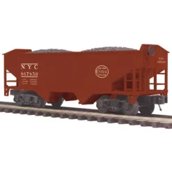 Trains*MTH 20-97734 O Gauge New York Central Premier 2-Bay Offset Hopper Car #867850 - Model Train Junction: Quality Parts and Art Supplies